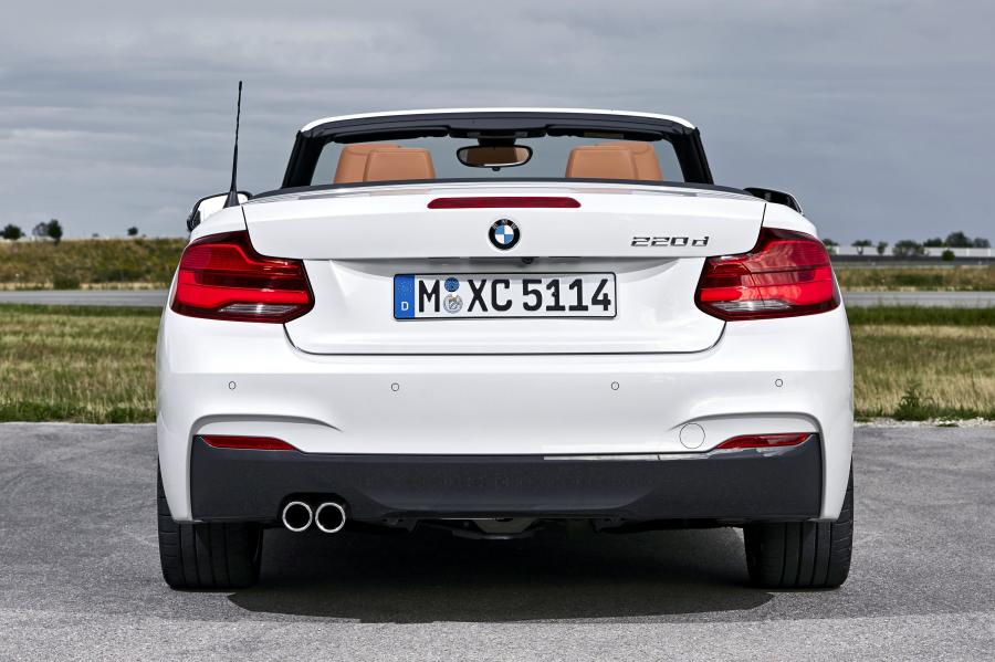  BMW 220d Convertible M Sport Package 2016 года  (WW) (фото 35 из 65)